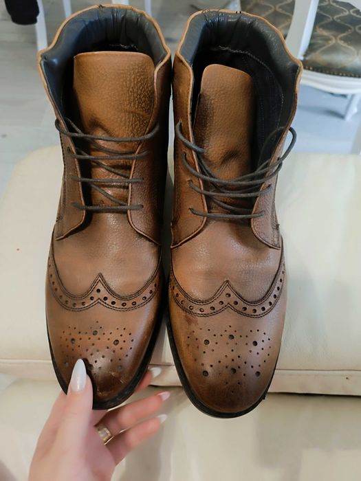 Ghete piele naturala mărime 45