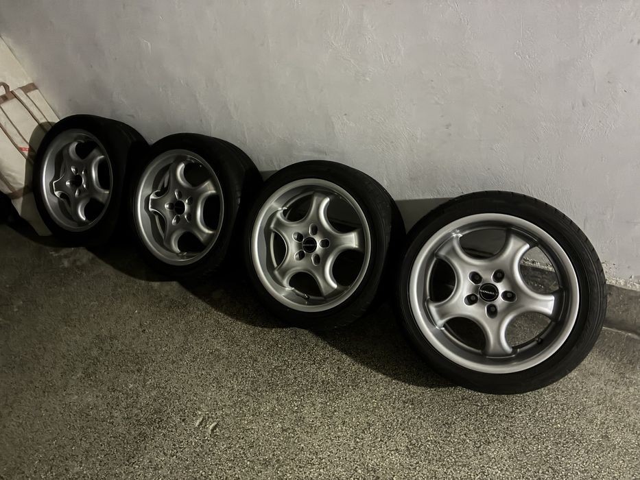 Алуминиеви джанти Borbet T 5х112 17x8J ET45 Нови с летни гуми