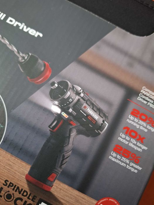 Bormasina de gaurit si insurubat Parkside Perf. Brushless, acum+ incar