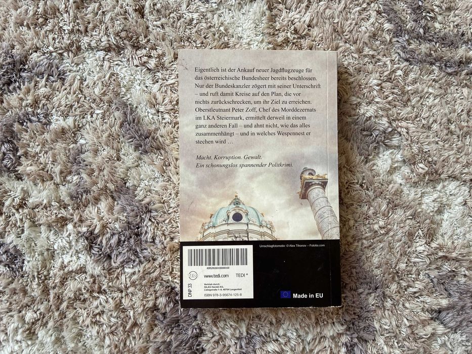 Abfangjäger - книга на немски език, Hans-Peter Vertacnik, в Австрия