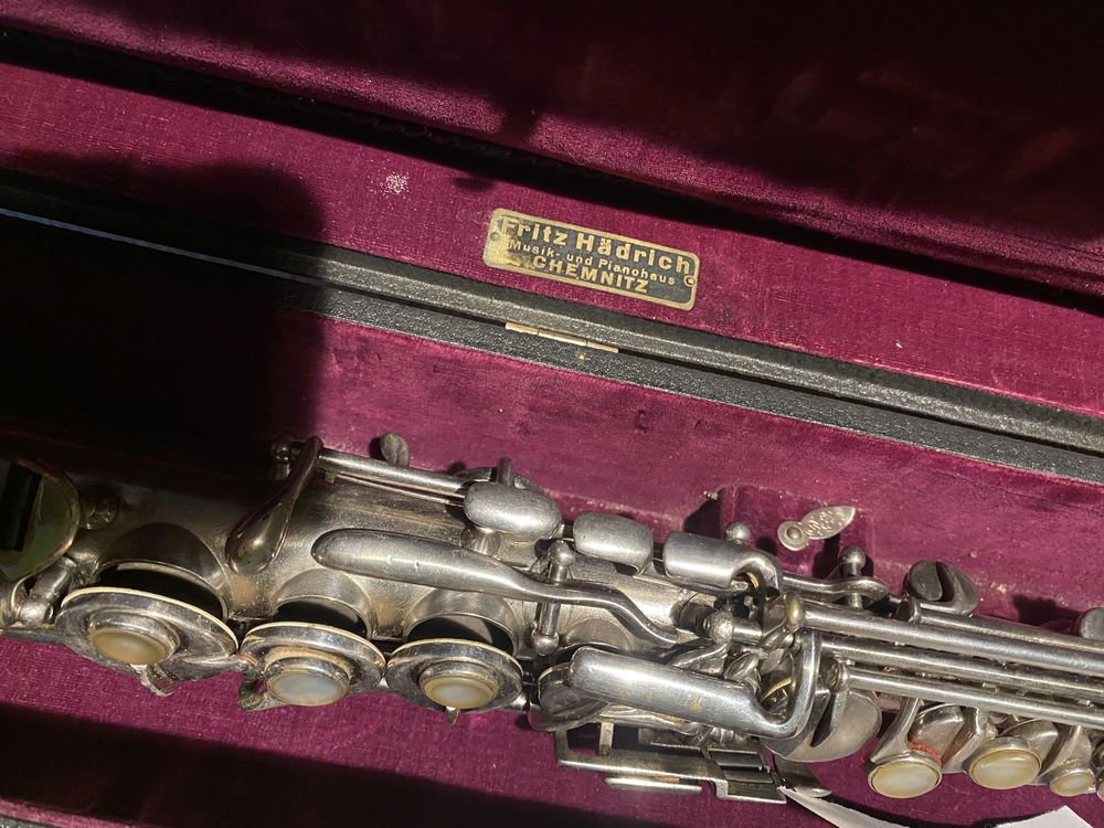 Vand Saxofon Sopran frank holton Bb LP 32486