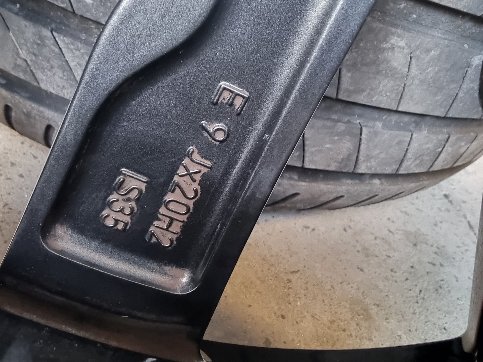 Jante originale BMW R20 M Packet X5G05/X6G06 complet echipate.