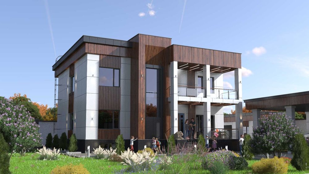 Архитектор, Эскизный проект, Дизайн интерьера, Визуализатор, План дома