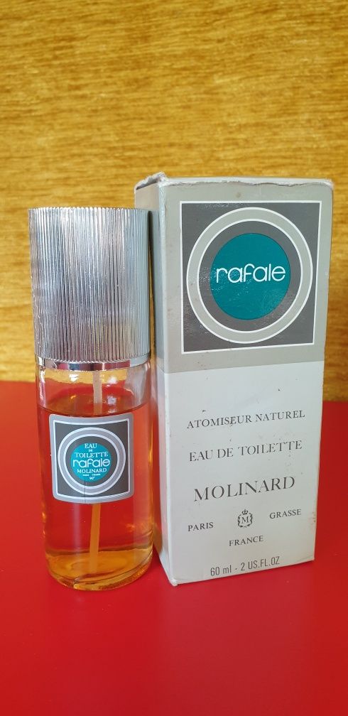 Parfum Molinard - Rafale, EDT 50ml din 60, vintage, rar, colectie