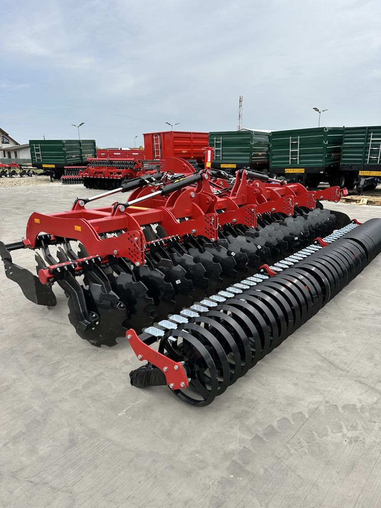 Teradisc 5 m rabatare hidraulica, disc greu mega