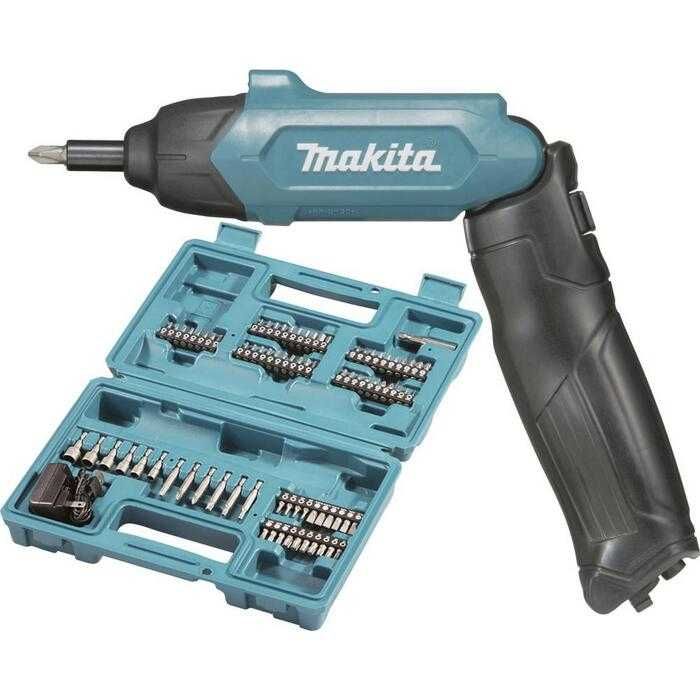 Акумулаторен винтоверт Makita DF001DW Акумулаторна Отвертка 81 Бита