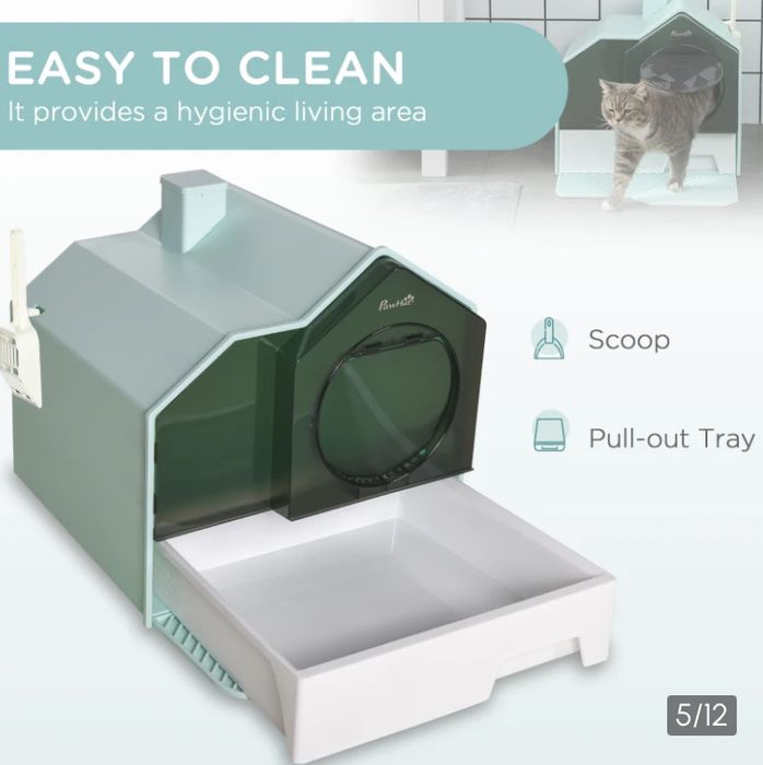 Котешка тоалетна PawHut