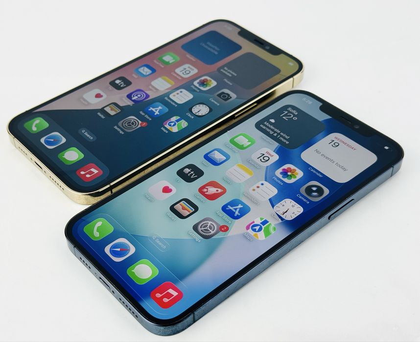 Apple iPhone 12 Pro Max 128GB Blue / Gold 100% Battery! Гаранция!