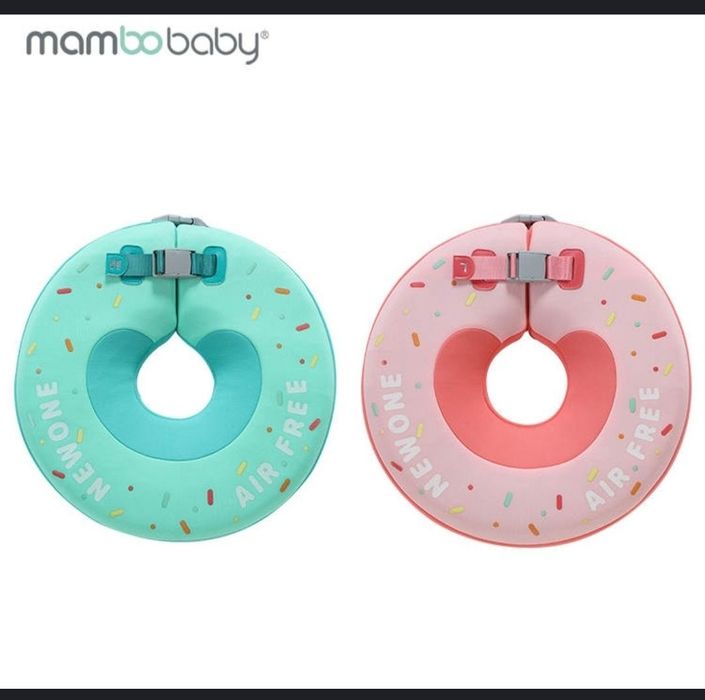 Балончик круг для шеи плавания гидрованна mambobaby baby spa