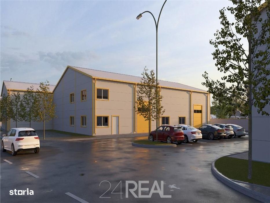 Inchiriere hale NOI industriale Sinesti - de la 550 mp