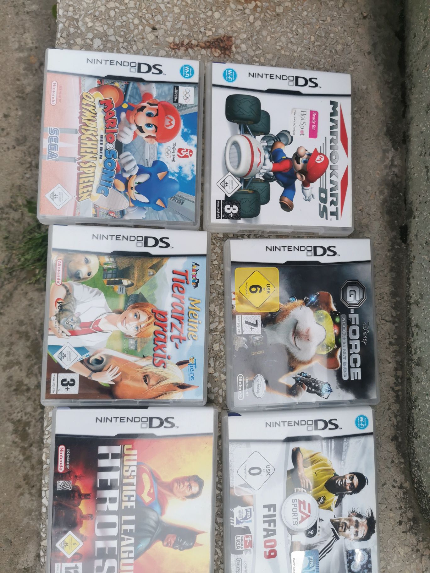 11 bucăți Jocuri Nintendo DS