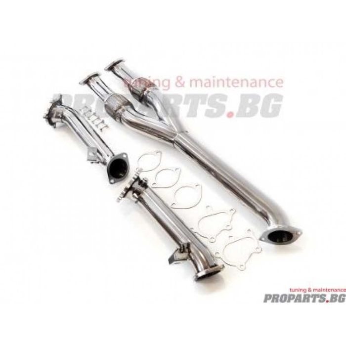 Downpipe и Y-пайп за Nissan GT-R R35 даунпайп
