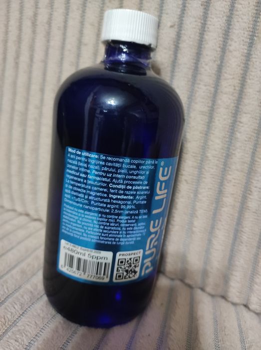 Vând argint nanocoloidal 99,99%