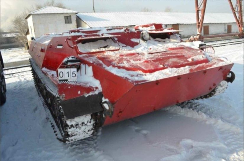 МТЛБ гусеничный тягач СССР