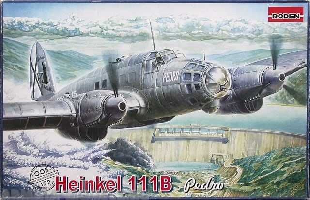 Сборная модель самолета Heinkel He 111 (RODEN, 1:72)