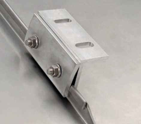 KIT Structura montaj 3 panouri fotovoltaice acoperis tabla faltuita