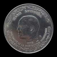 Серебряная монета Тунис 1 динар 16грам