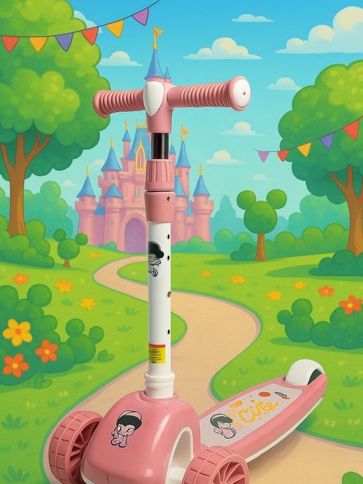 Bolalar mashinasi katta hajmda 60 kg gacha kotaradi +samokat bonus