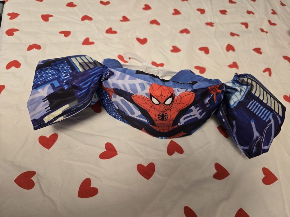 Set,Vesta înot spiderman, sort spiderman + casca