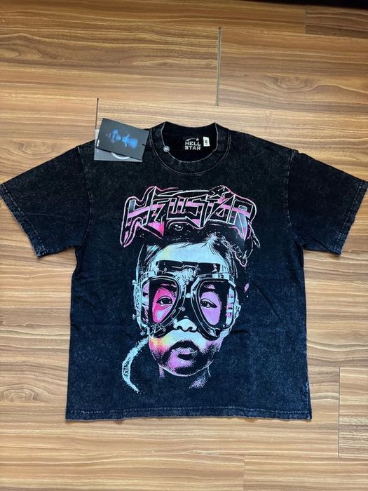 Tricou Hellstar Pink Goggles / The Future (Marimea S)