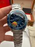 Omega seamaster planetocean summer blue