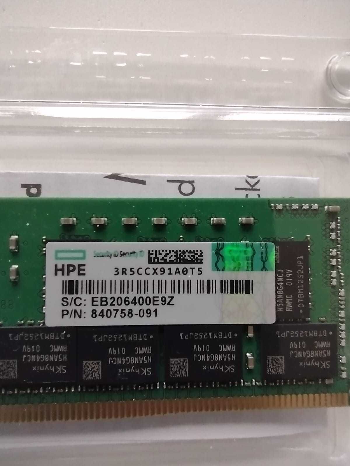 HPE 32GB 2Rx4 PC4 (DDR4)-2666V-R сървърна РАМ памет