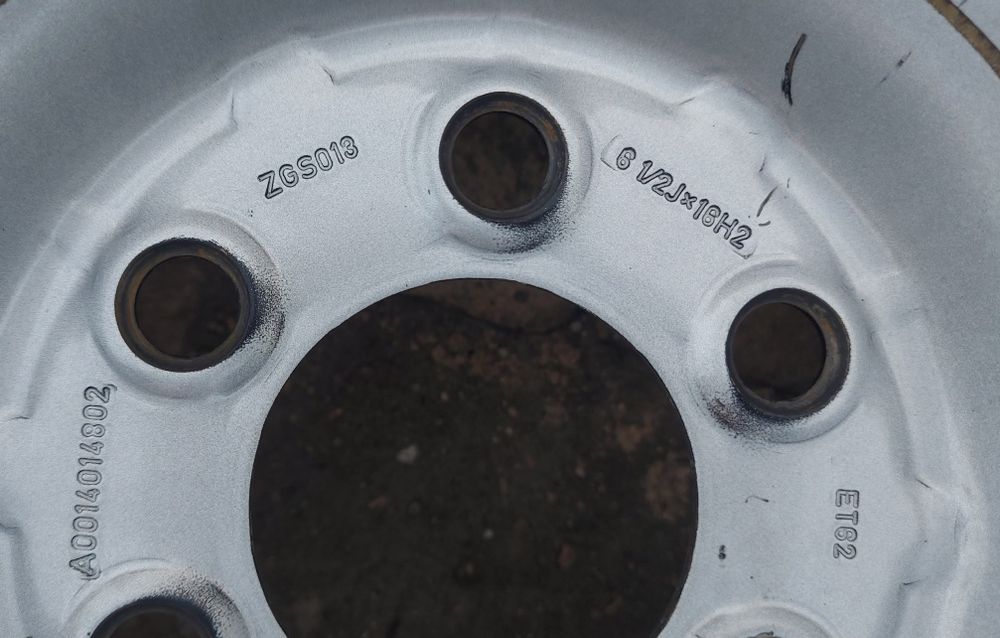 Jante + senzori Sprinter Crafter R16C seria 6.5Jx16H2 ET62 - 6x130