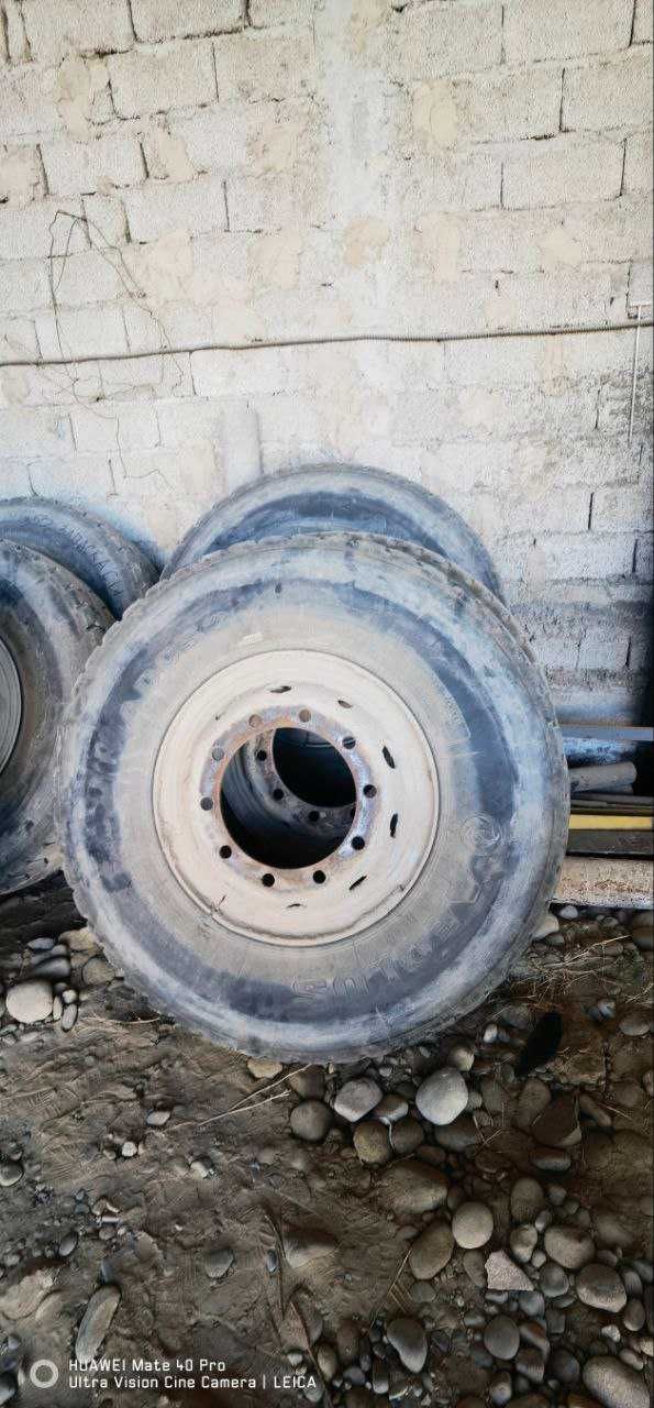 Балон 12.00 R20-22 (Б/У) + Диска