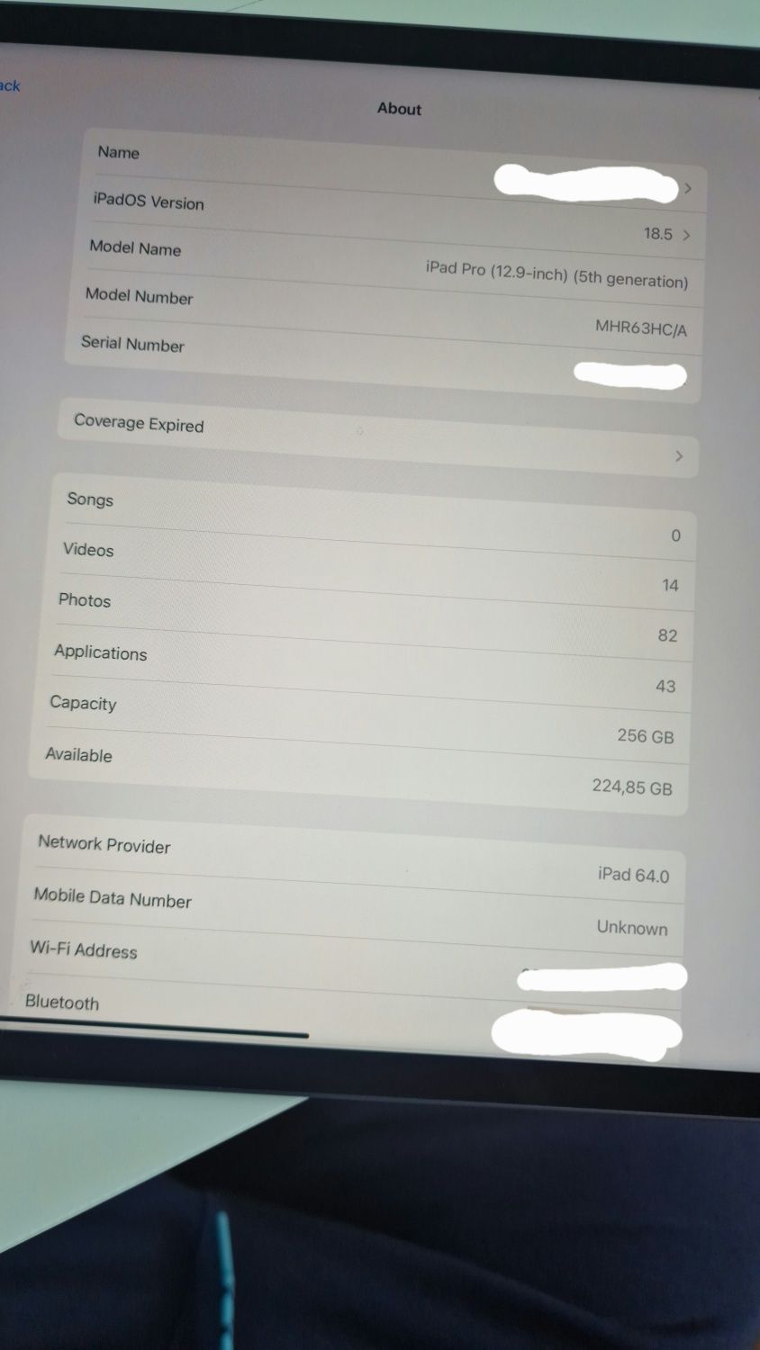 Ipad pro 12.9 инча 2022г  256GB 5th gen