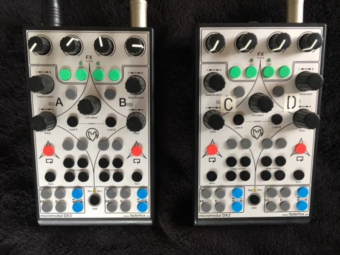 2 buc Faderfox Micromodul MiDI controller