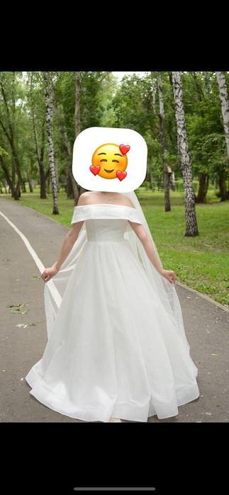 Шикарное свадебное платье — как из сказки! 

Продаю нежное белое плат