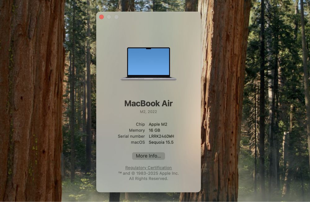 MacBook Air M2 16RAM / 512 SSD Гаранция