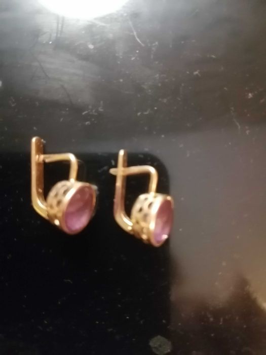 Руски, златни обици