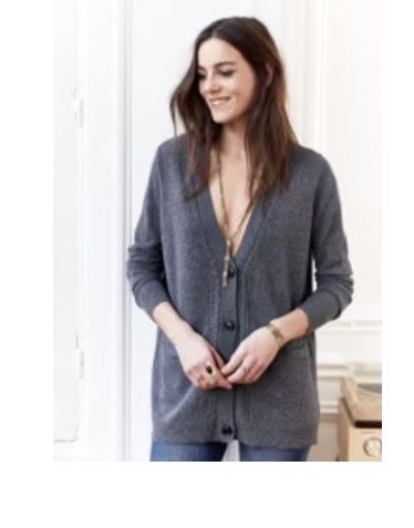 Стилна, мека и топла жилетка Sézane