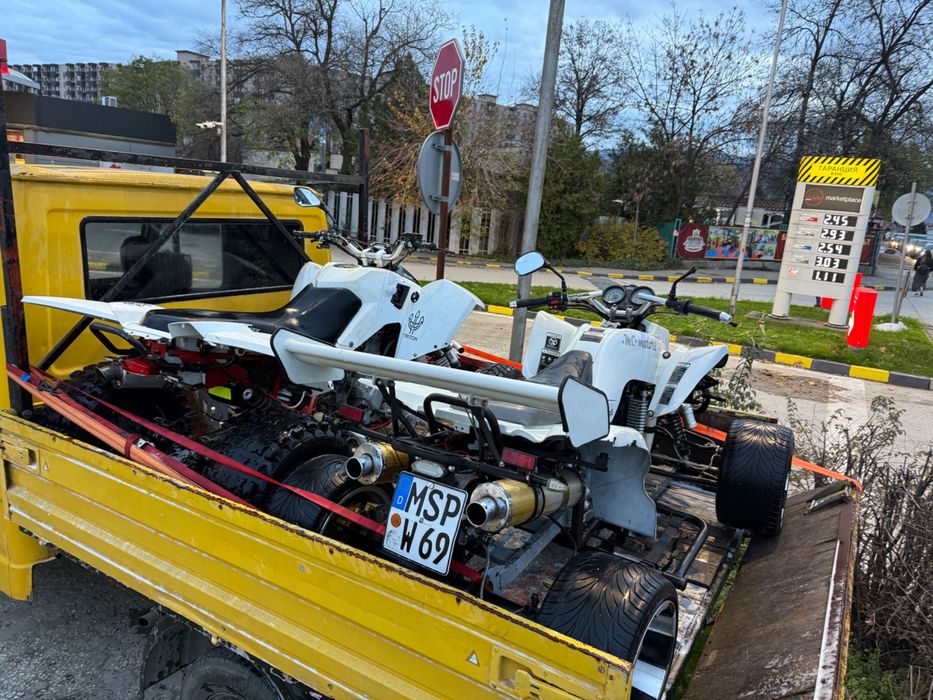 АТВ-та и Mercedes-Benz 207D