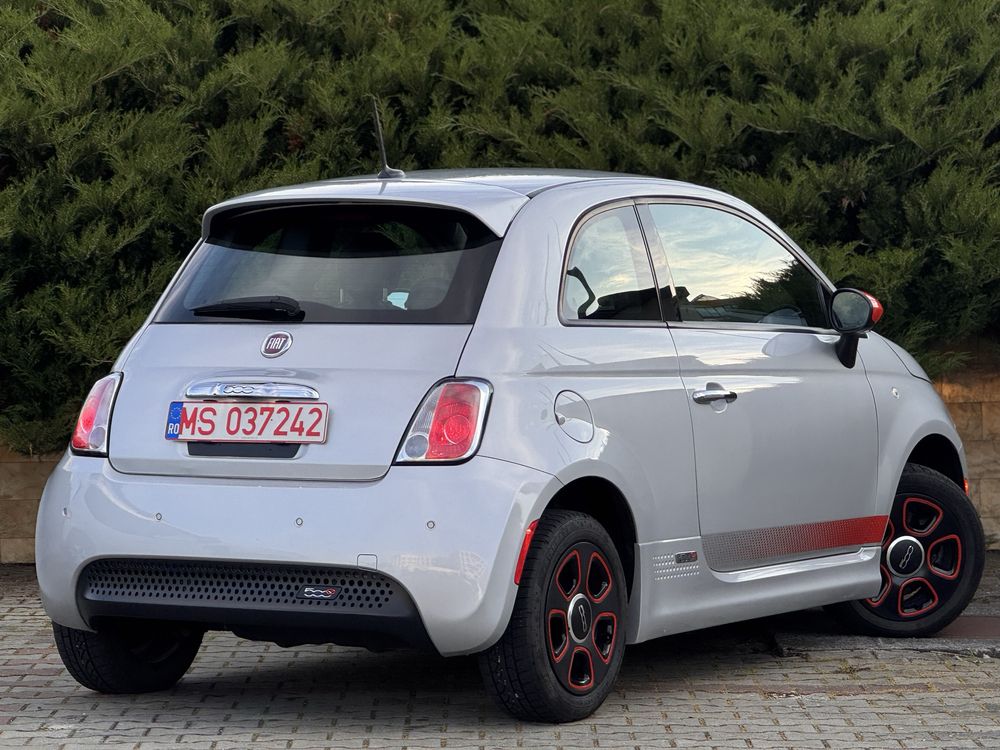 Fiat 500e~Electric~Automat~Climatronic~Piele~Comenzi volan~2014
