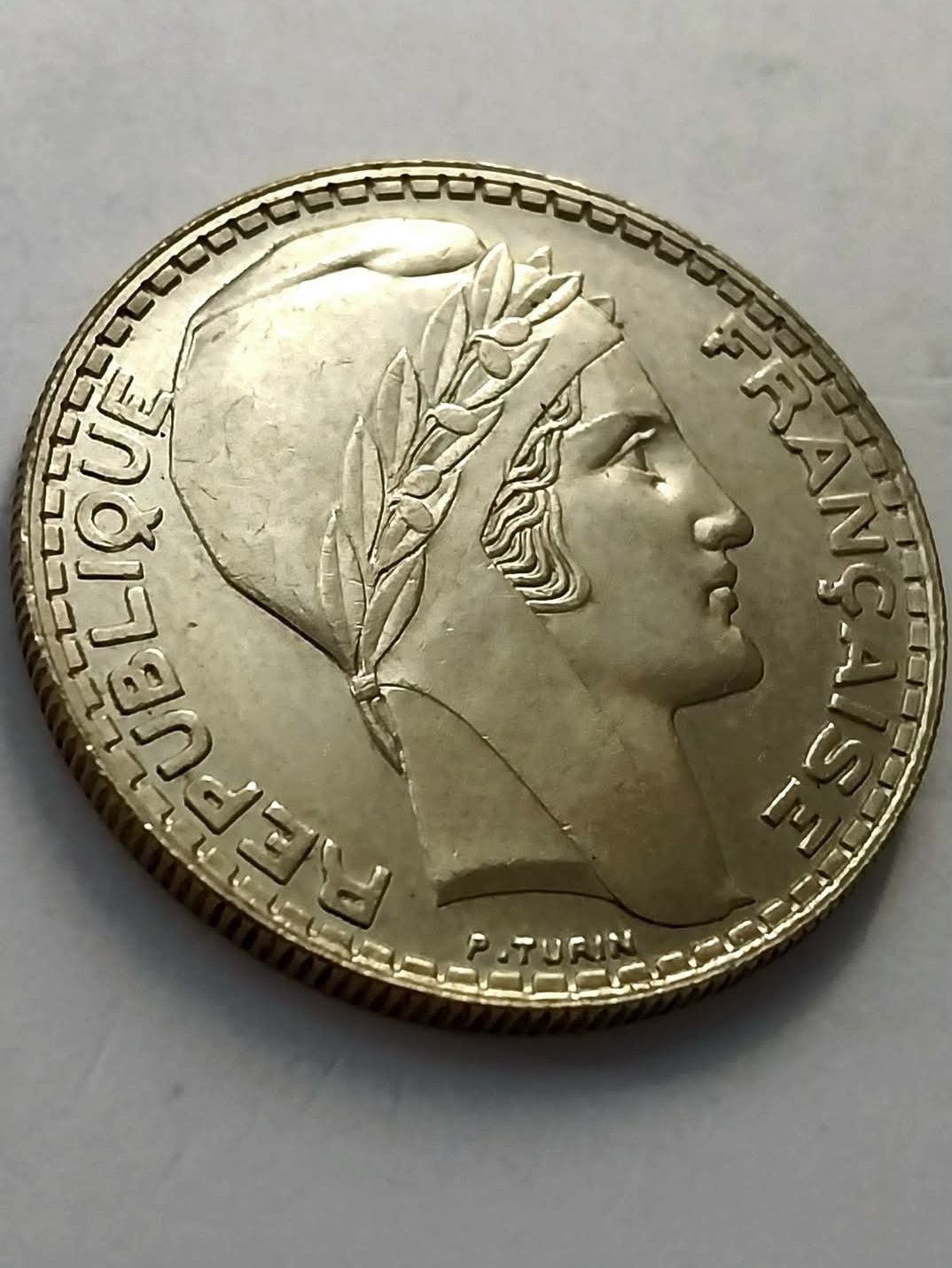 Френска сребърна монета