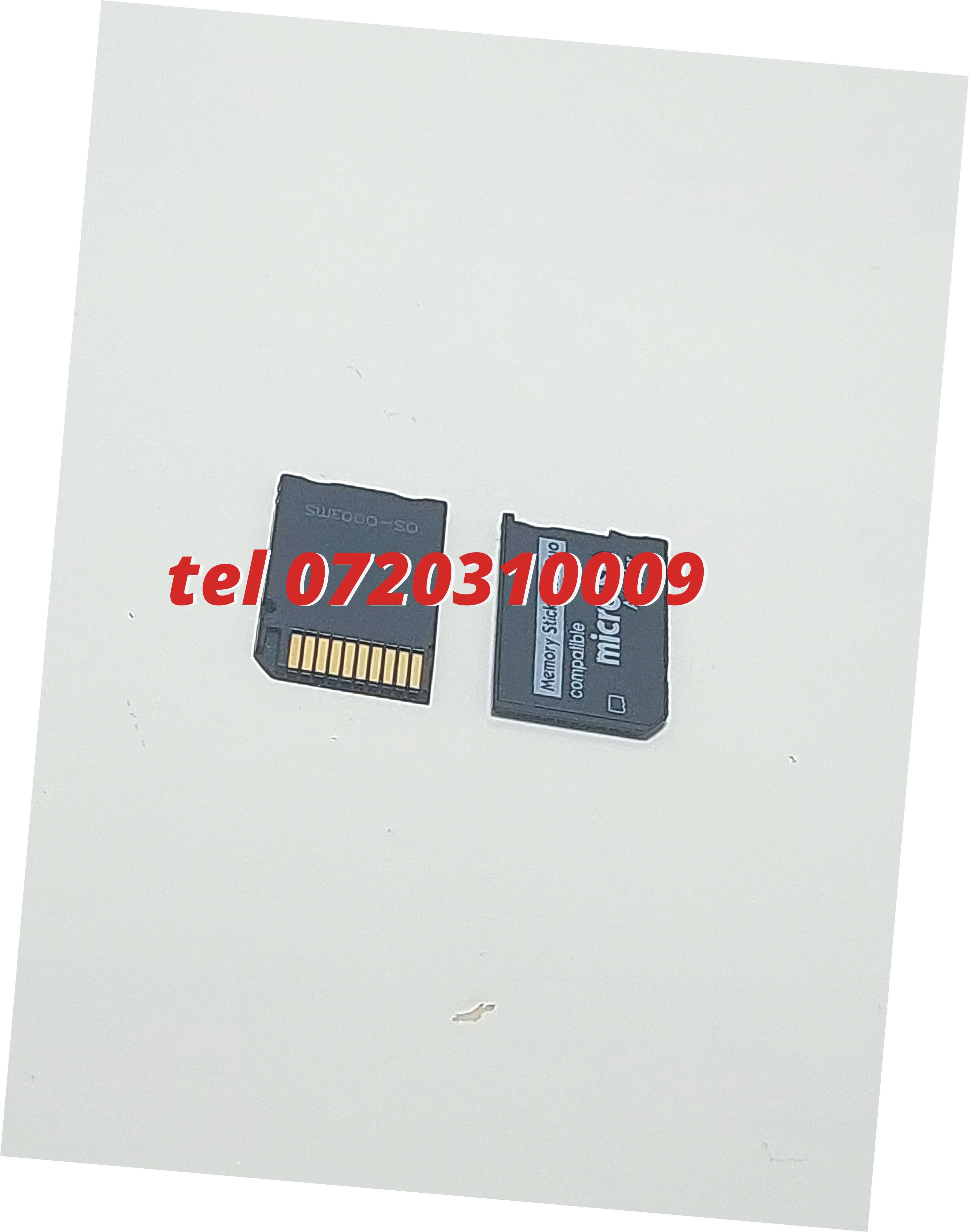 Adaptor Card De Memorie Micro Sd La Memory Stick Pro Duo Pentru Plays