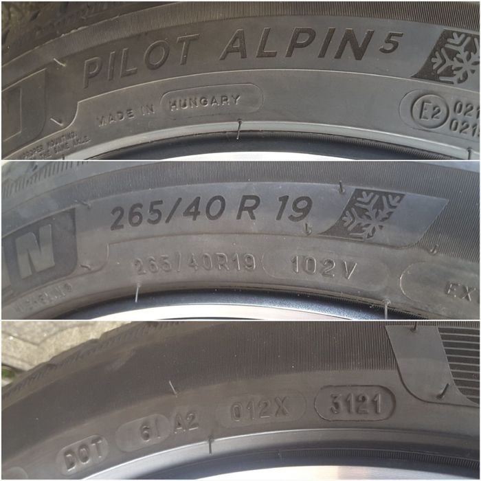 jante roti aliaj 19; 5x112;originale Bmw M5 F90, M8 F91, F92  2 latimi