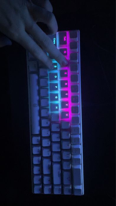 Tastatura gaming mecanica A+ K77W