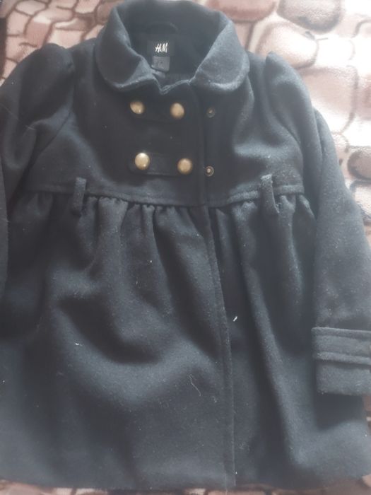 Vând palton  copii negru H&M