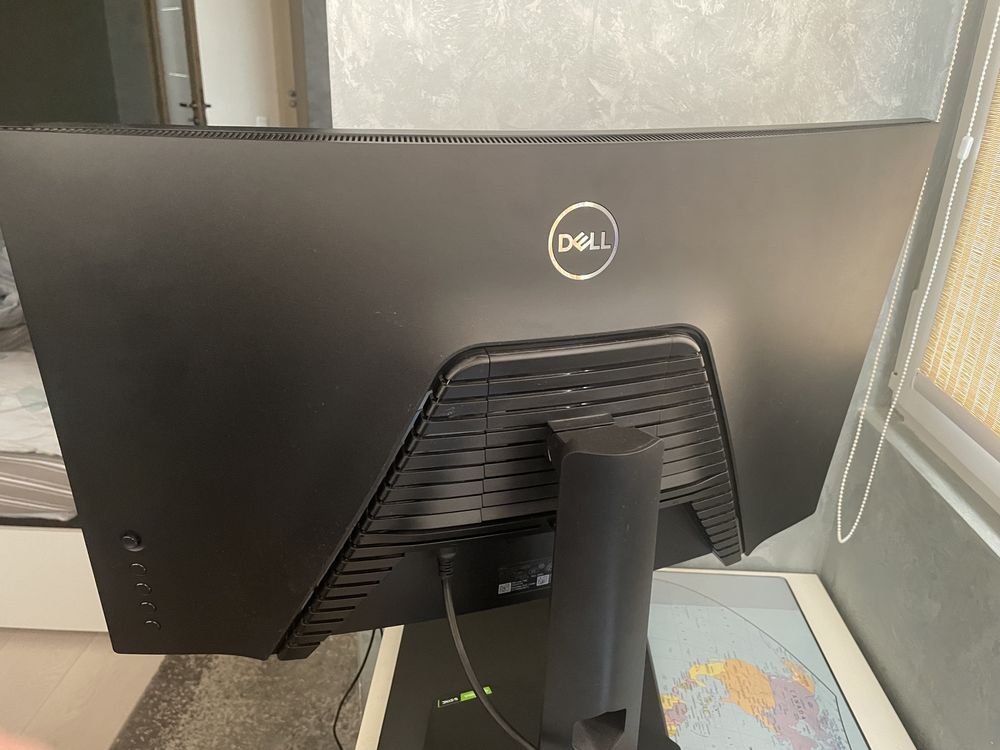 Monitor Gaming curbat LED  DELL 27", Full HD, 144Hz, NVIDIA G-Sync