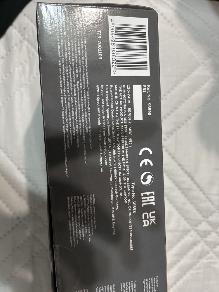 Преса за коса Remington keratin protect и маша на Babyliss 25мм