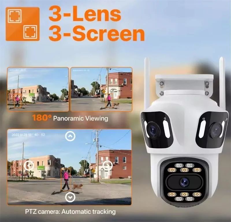 P15 3camerali wifi ptz camera