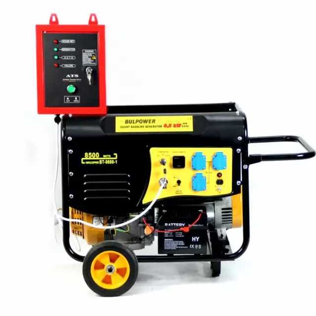 Генератор за ток пълна автоматика BULPOWER 8.5 KW Моно СТАР-СТОП