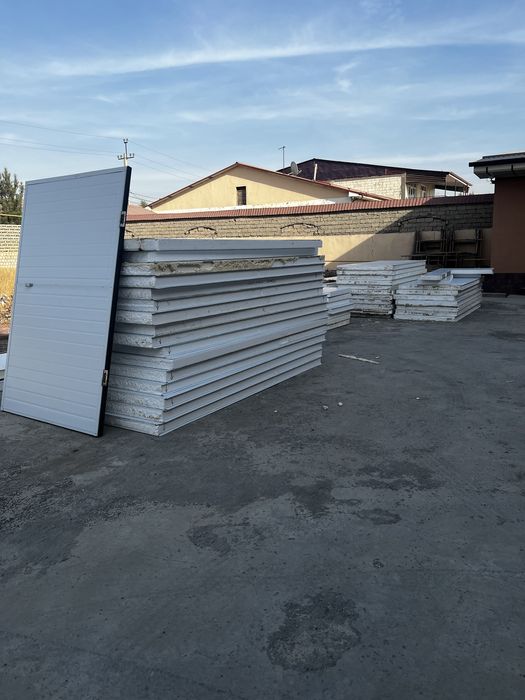 Сэндвич панели б/у в отличном состоянии