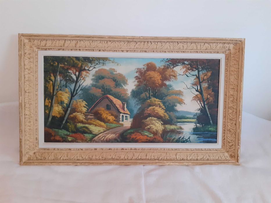 tablou pictura pe panza 95/55 cm