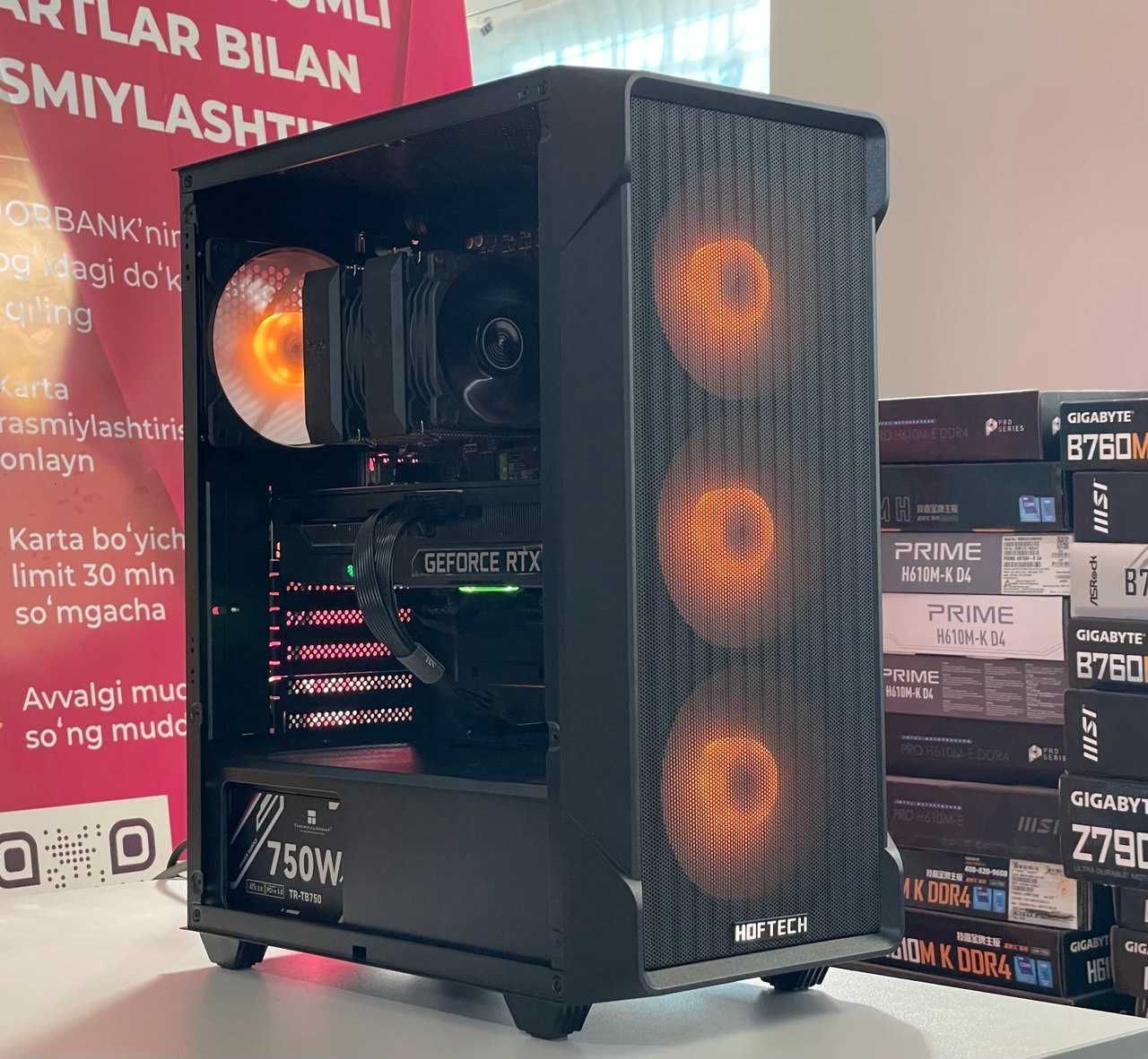 от 1 млн 77 тыс сум / рассрочка: Сборка i5-13400F + RTX 3070Ti