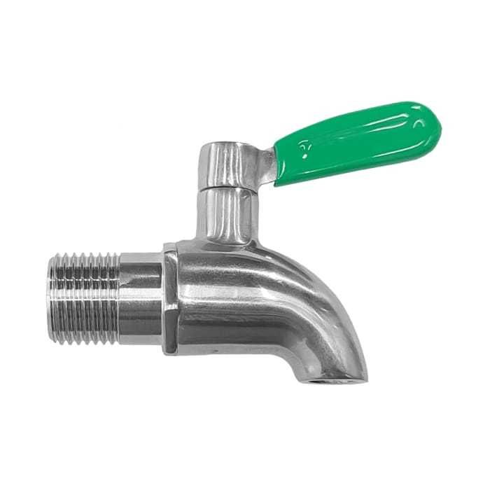 Butoi inox cu capac flotant si canea 350 litri