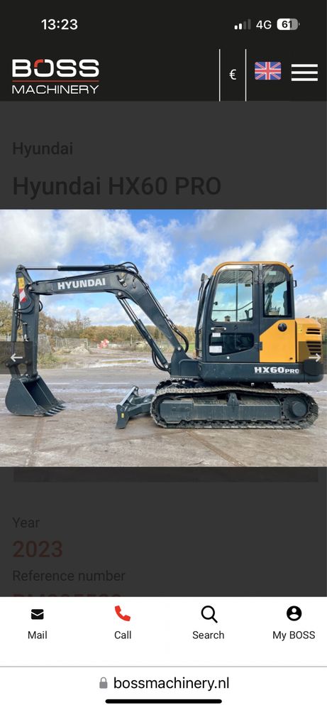 Inchiriez mini excavator